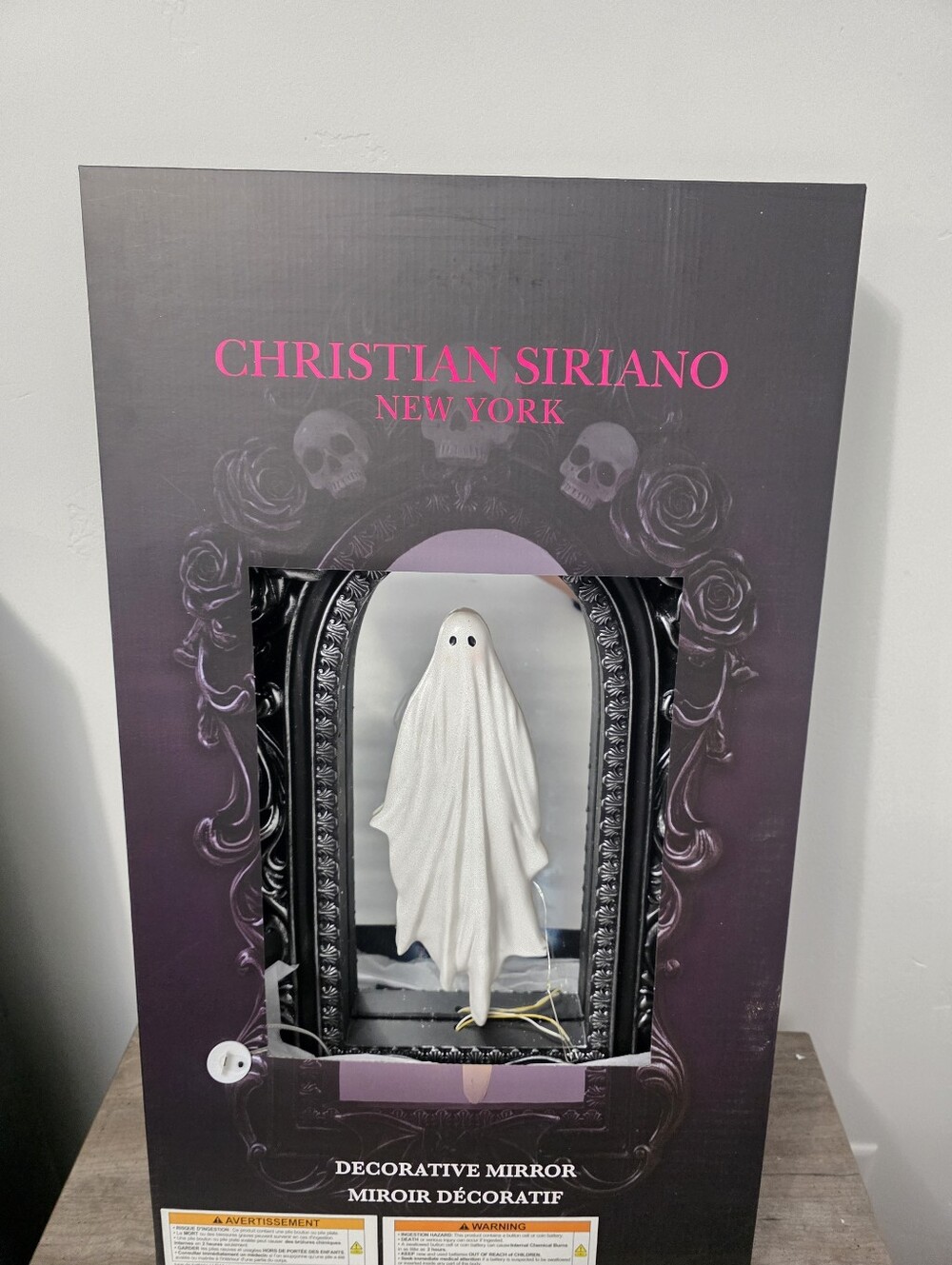 Christian Siriano Light Up Ghost Mirror from the 2026 Halloween collection